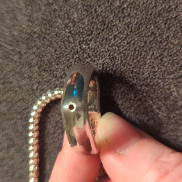 Sterling heart necklace - Picture 7 of 7